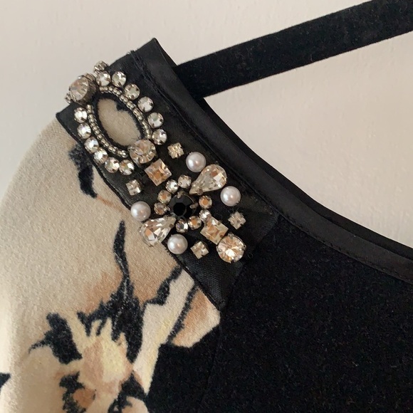 Bluemarine Floral Embellished Top 44 - Picture 2 of 16